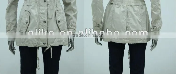 2013 hot styles spring 100% cotton jacket for women