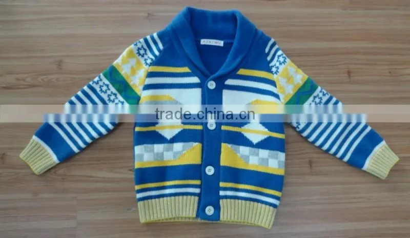 High Quality kid sweater cardigan sweater (BKNK1525)