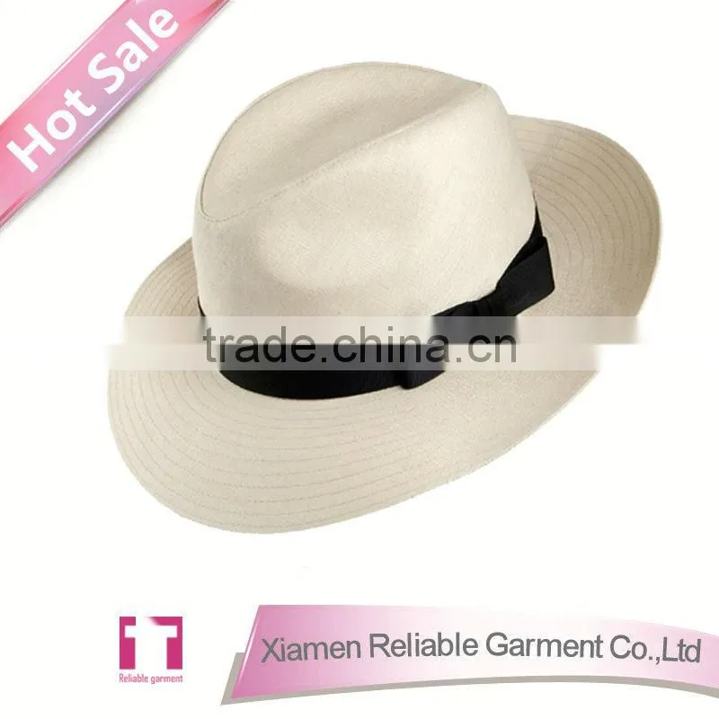 2015 new men straw hat wholesale foldable straw hat/ custom foldable straw hat