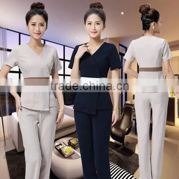 Wholesale High Quality Manufacturer Supply Spa Uniform For Women