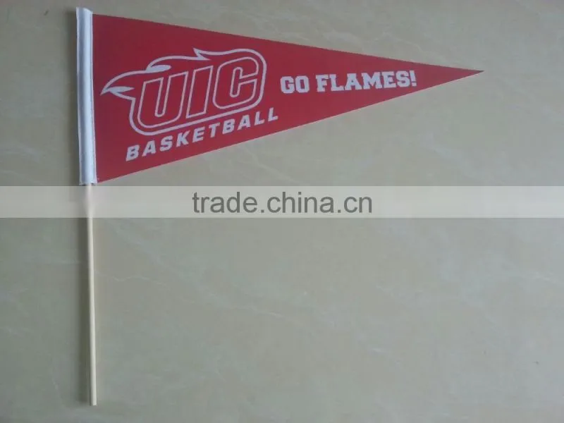 polyester pole hand flag
