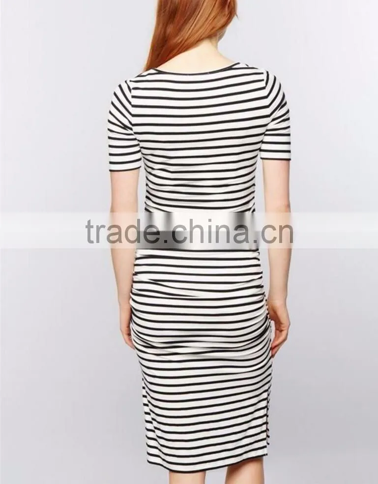 Wholesale korean style maternity clothing dress for pregnant