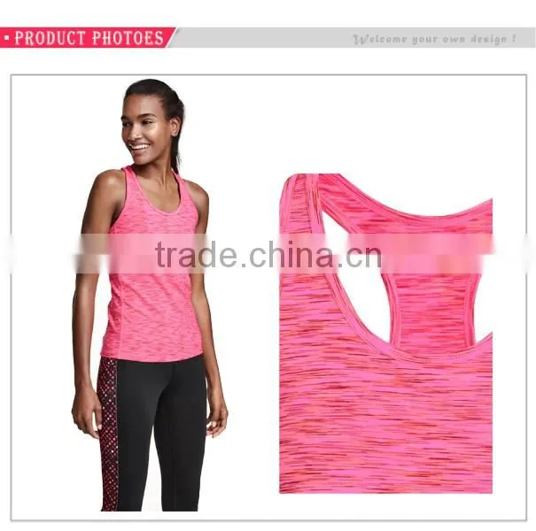 OEM latest fancy tank tops girls Fitness Yoga Wear ladies tops images