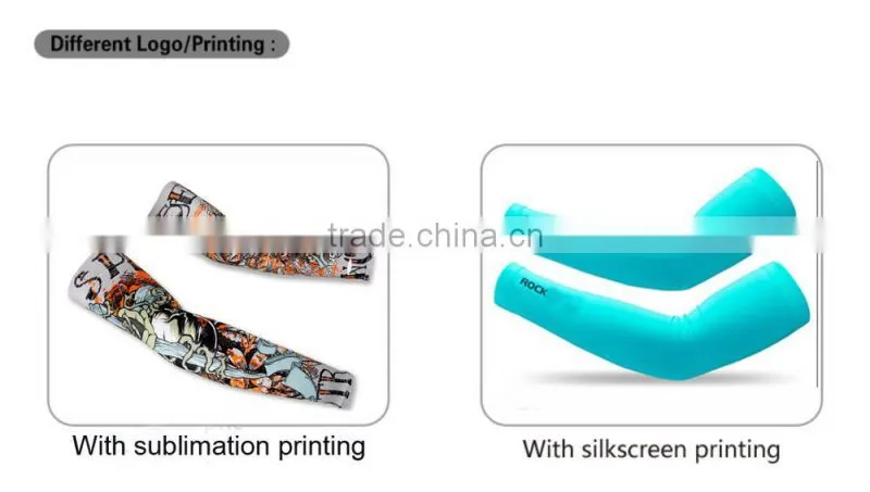 OEM ODM Outdoor Sport Protective custom full sublimation slimming arm sleeve