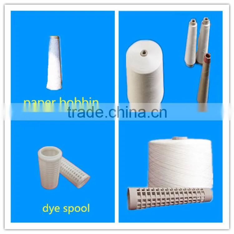 100% Virgin material raw polyester yarn for dyeing semi-finished goods