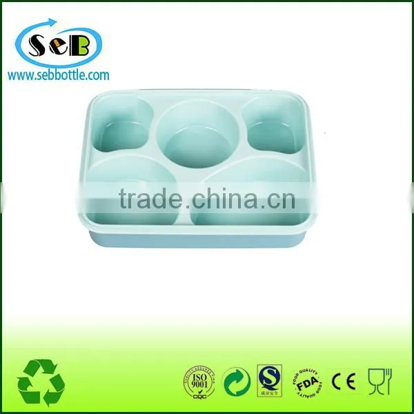 microware safe plastic food container rectangular with lid