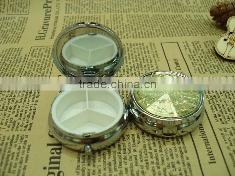 3 Cells Tablet Pill Box Holder Medicine Storage Organizer Container Case Small - 50 Styles Plus
