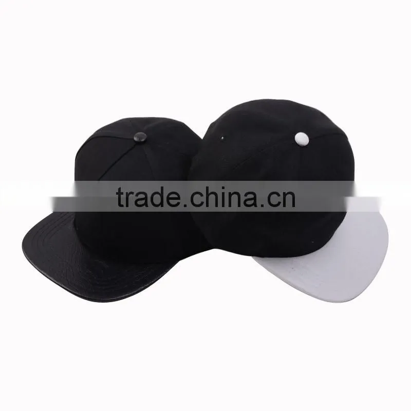 custom logo in any color snakeskin brim snapback hat