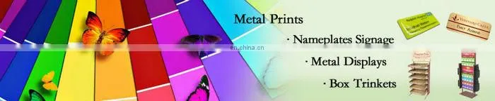 Cheap Customized High Quality Rectangular Metal Trinket Baoxes