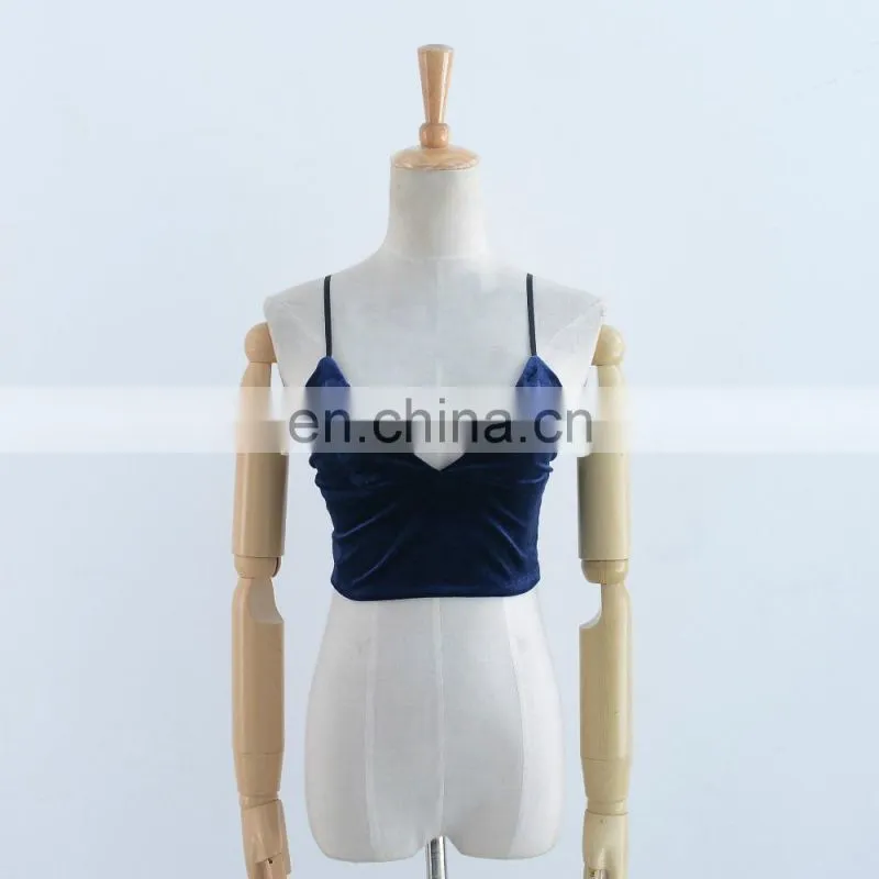 Velvet Bralette Soft Women Bralette Top Ladies lingerie