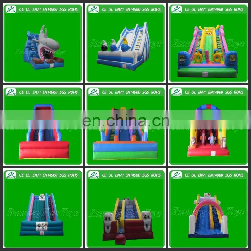 Commercial inflatable cartoon slide, inflatable toys slide for adults and kids