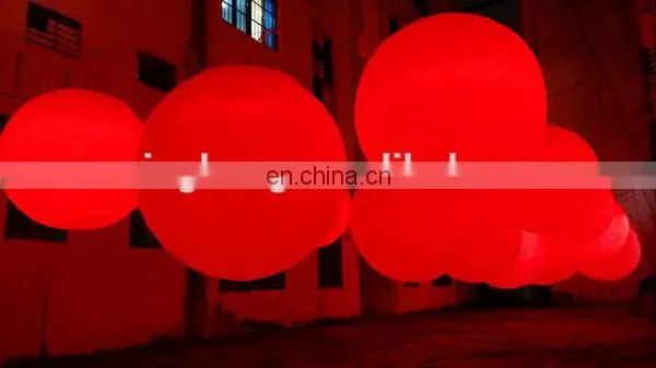 NB-CT3033 romantic Beautifu inflatable led ball for wedding decoration