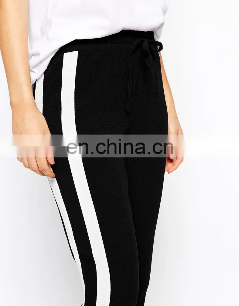 Yihao trade assurance Wholesale New fashion Contrast color Relaxed safety Jogger pants