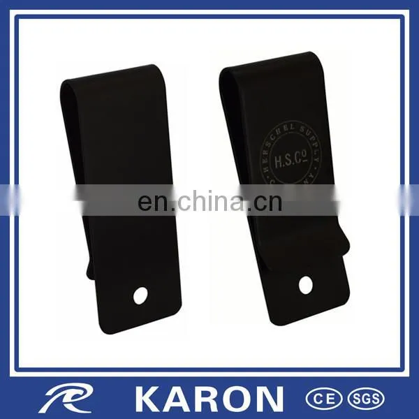 fashionable custom made belt money clip in steel