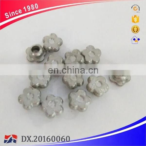 Flower Shaped Shiny Silver Metal Alloy Rivet for Decoration