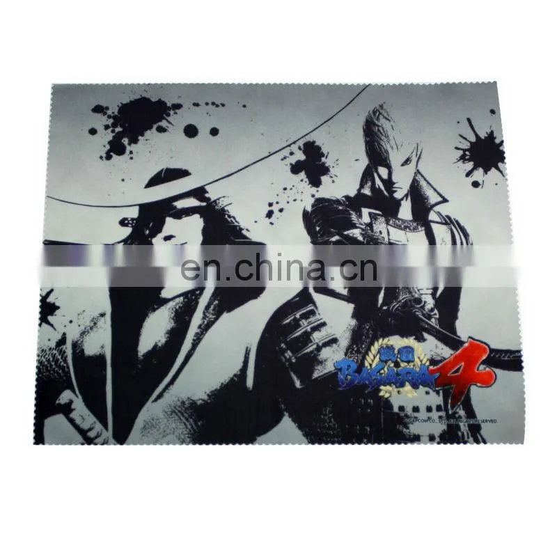 custom making brand premium microfiber fabric cloth factory