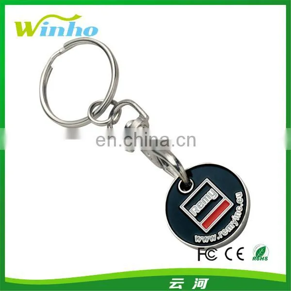 Trolley Token Key Rings with Business Logo