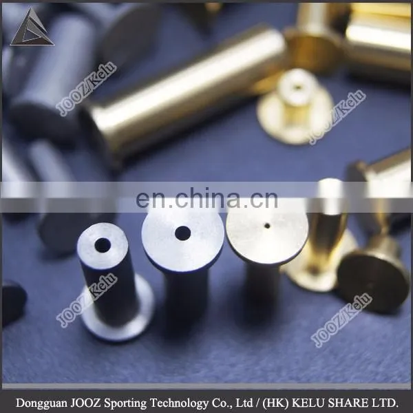 OEM MIM Metal injection Molding tungsten tip Plug Weights with through hole