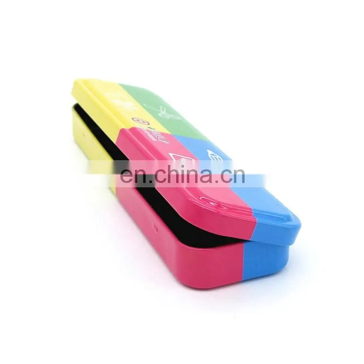2017 New Custom gift metal tin pencil box