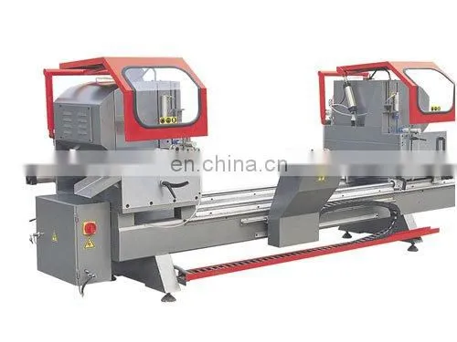 Aluminum window profiles CNC Double-head Precision Cutting Saw