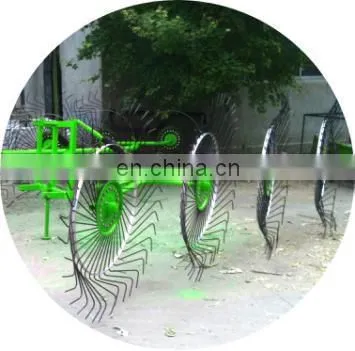 High quality and High Efficiency Finger Wheel Hay Rake