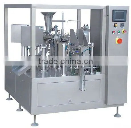 china supplier premade pouch rotary filling and sealing machine made in china