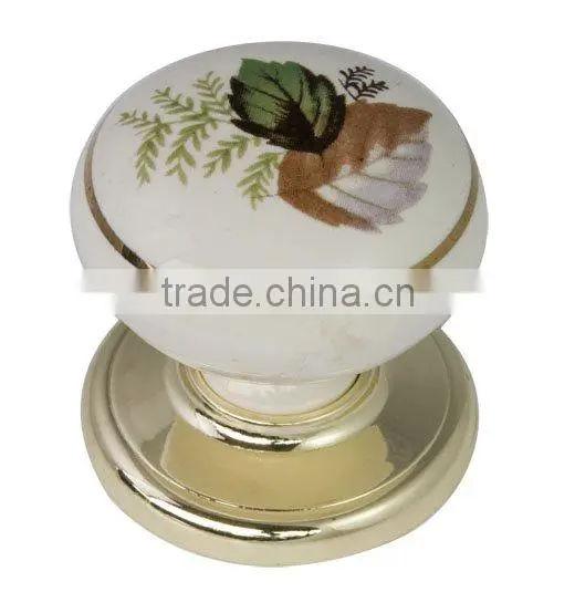 Ceramic flower knobs use for furniture