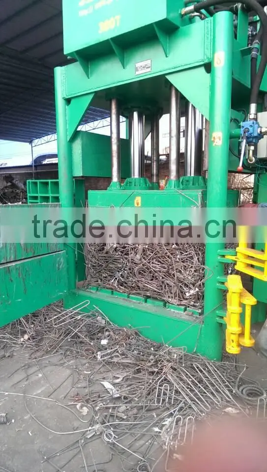 Customed-made Product Vertical Hydraulic Cotton Baling Press Machine