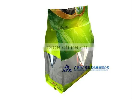 Almonds VFFS 4 sides sealing packing machine