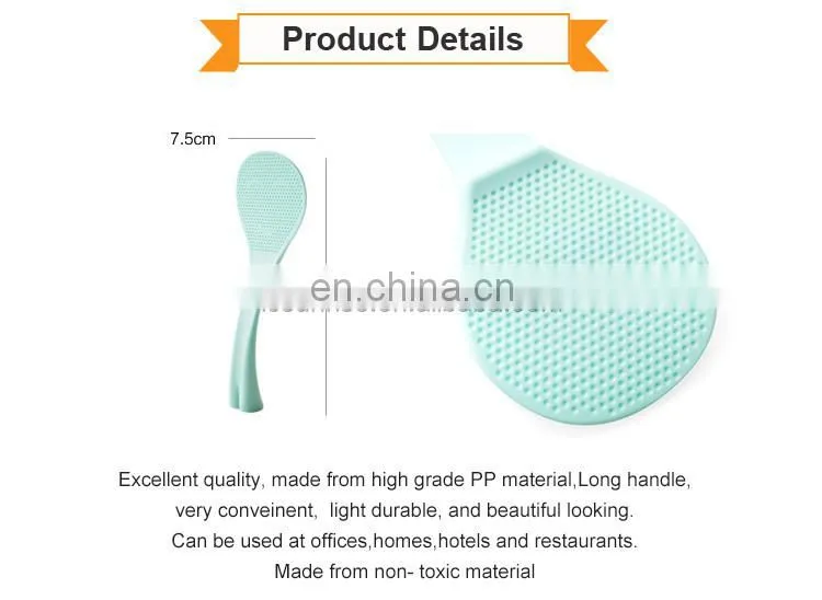 Rice Paddle Non-sticky No Scratch Table Rice Spoon Rice Cooker Scoop Kitchen Tool