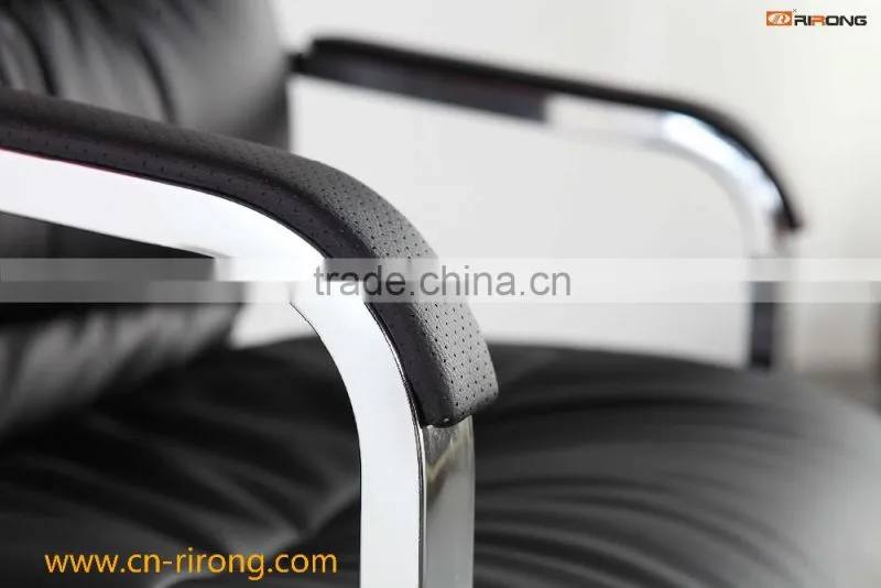 conference room fabric leather staff steel office chair