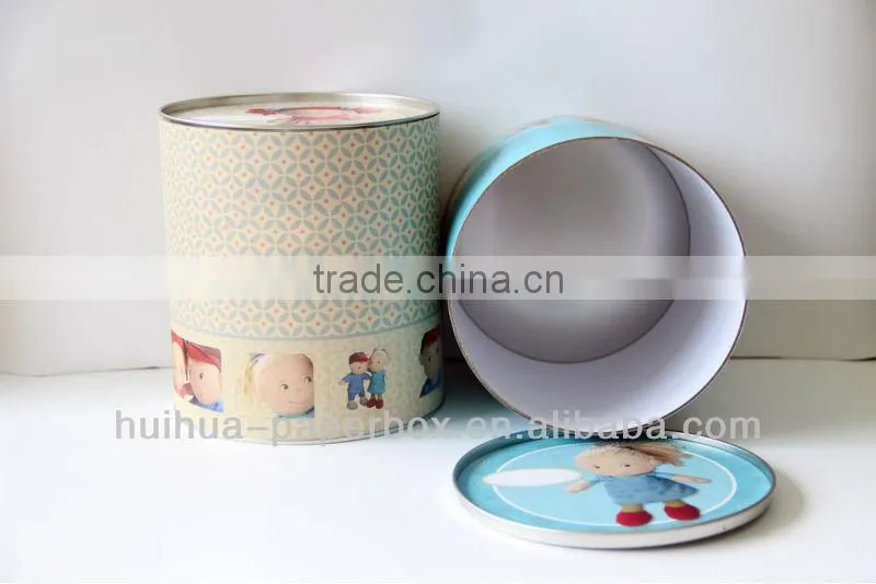 Gift Packaging Paper Round Box
