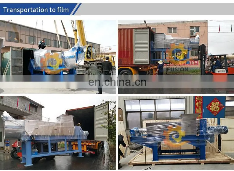 single screw beer residue dewatering machine vinegar lees screw press wine residue shredder dewatering