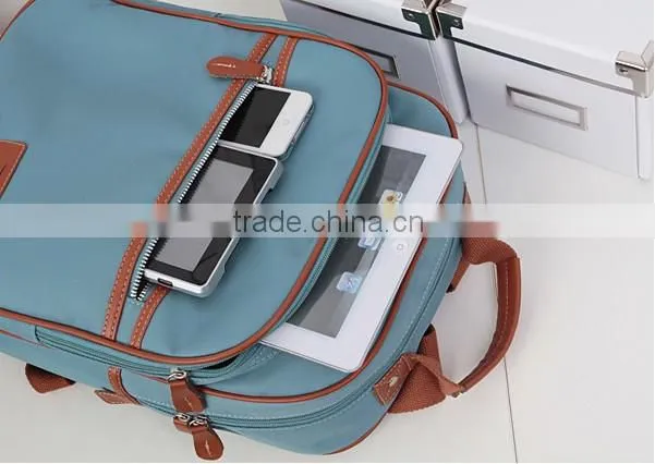 fashion waterproof nylon high school backpack