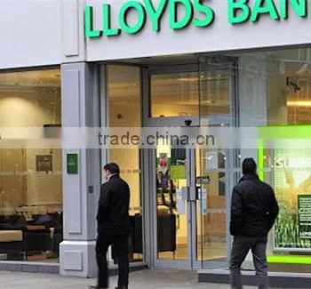 Commercial automatic swing door operator for shipping mall