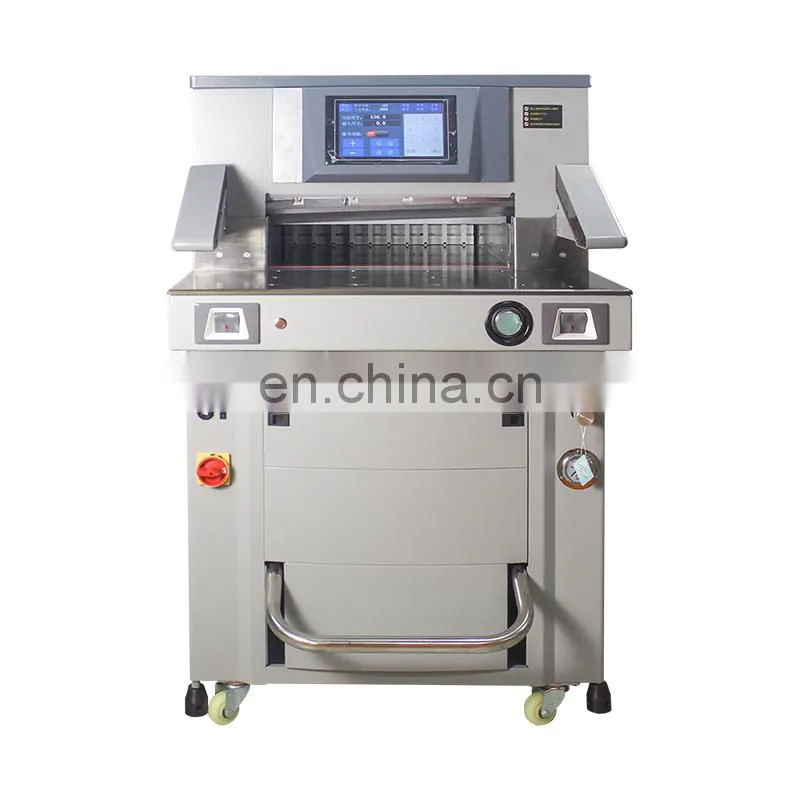 SPC-6810HP manual Hydraulic Paper Cutter Paper Cutting Machine with Program Control