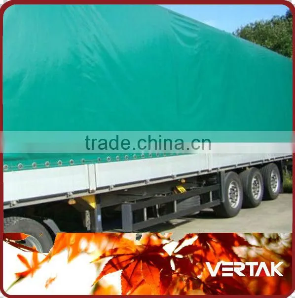 PVC coated polyester tarpaulin in China manufacturer