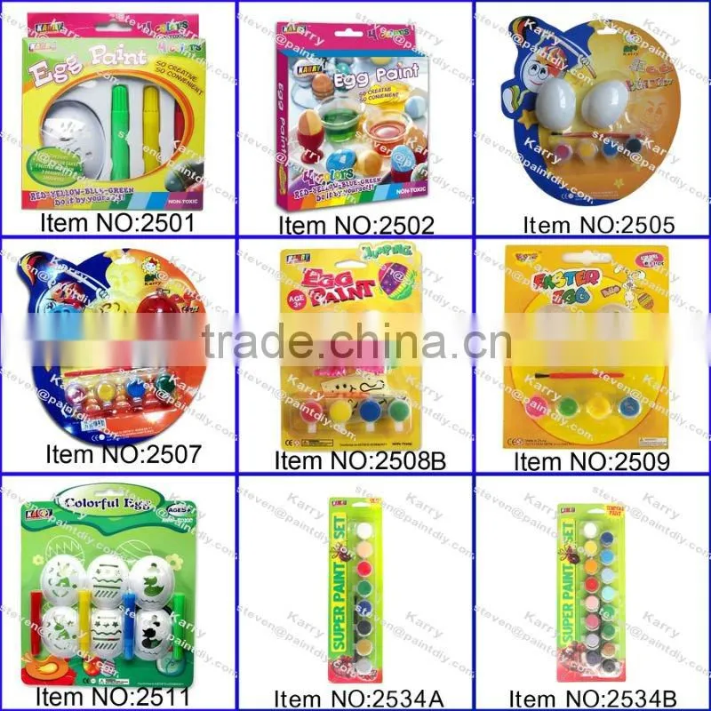 6 color 6ml box art poster paint