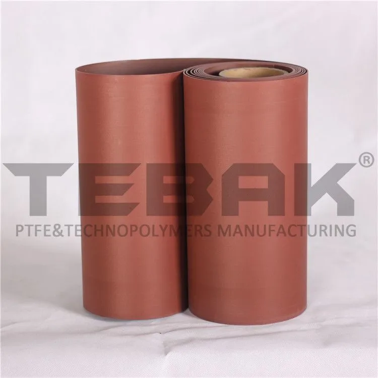 Turcite B Cheap Price Imported Material Thickness 0.8/1.0/1.2/1.5/2.0mm CNC Machine Slideway Red TUR