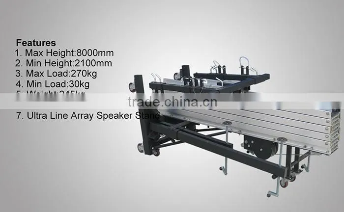 Ultra Heavy-duty Steel Line Array Speaker Stand LS018