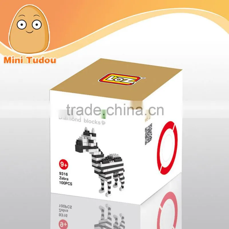 Hot Intelligent toy plastic mini buiding block /DIY brick toys /diamond building blocks