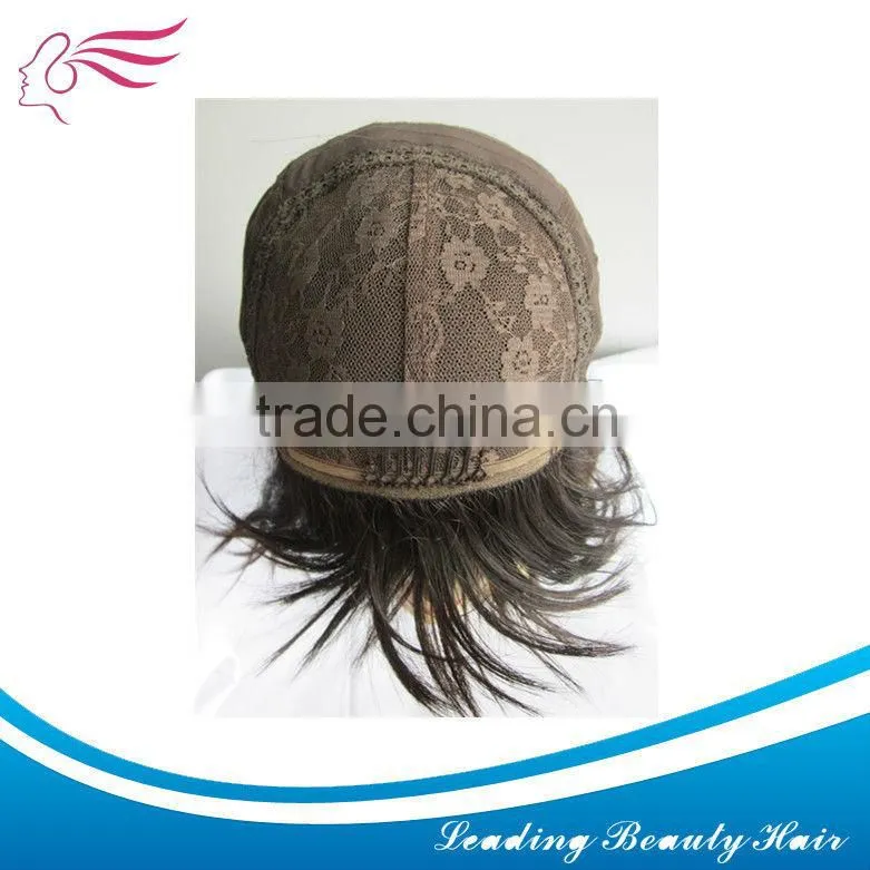 100% human hair Toupee with lace inside