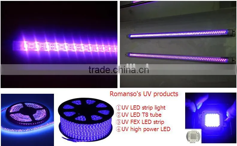 led strip 405nm uv led 10w 365nm high power uv leds 5050 15W led ring light