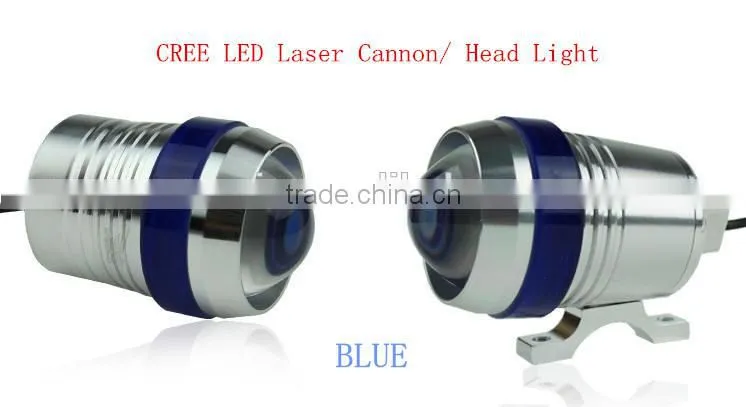 NEW U5 U3 Laser Auto LED Head light Angel Eye Ring Motorbike LED Laser Cannon Tail Light