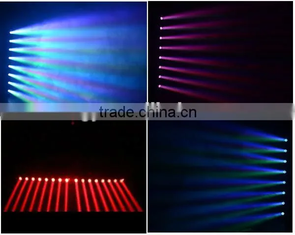optional cree lamp source 8pcs led bar beam light