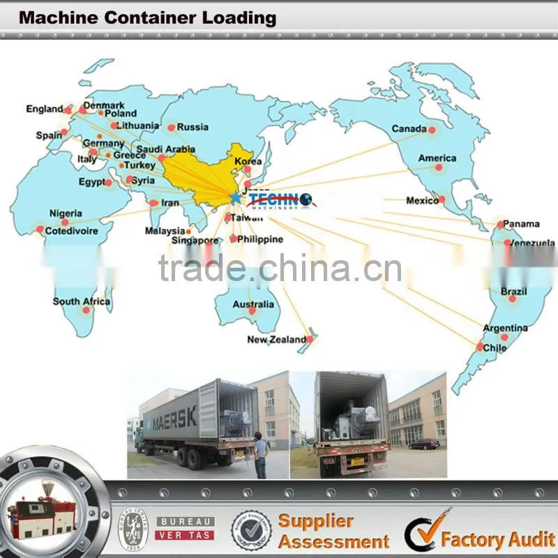 PVC Fiber Braided Pipe Extrusion Line PVC Fiber Pipe Machine