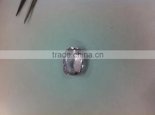 Cushions of Pink Morganite Gemstones