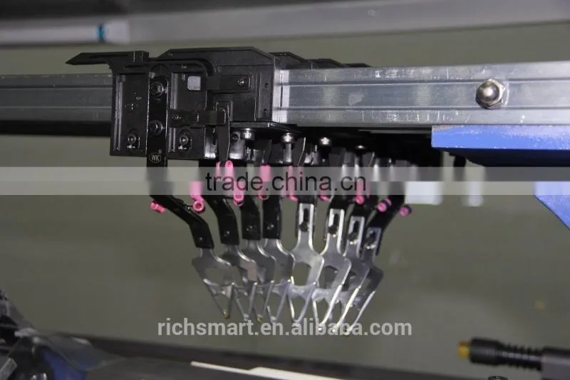 2014 Newest Type Double System Computerized Flat Knitting Machine With ISO9001 Standard For Sweater(72 inches)