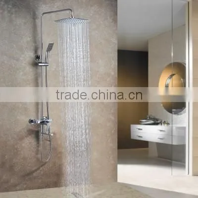 Functional Hot and Cold Solid Brass Exposed Shower Mixer