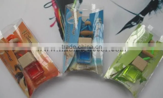 7ML Fashion hanging car air freshener with hanging string
